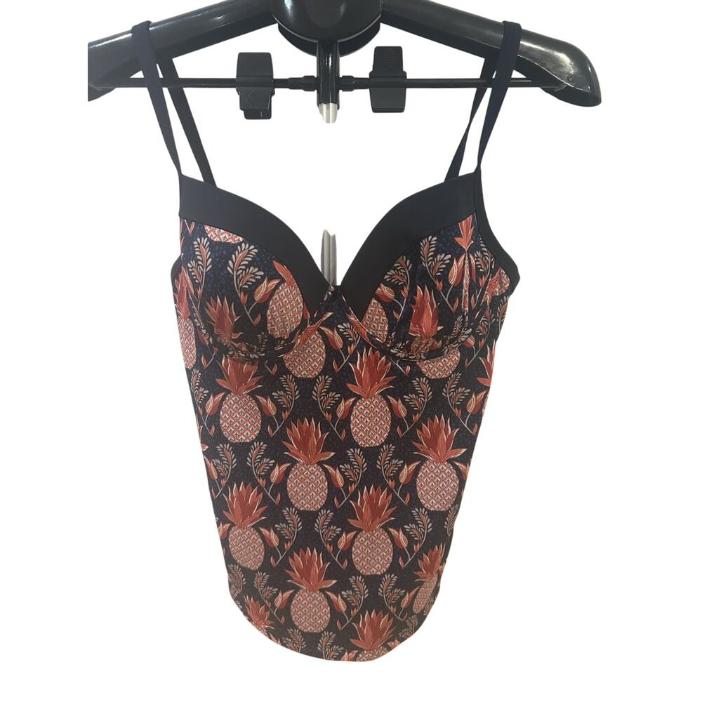 Boden Pineapple Tankini size 36C/8